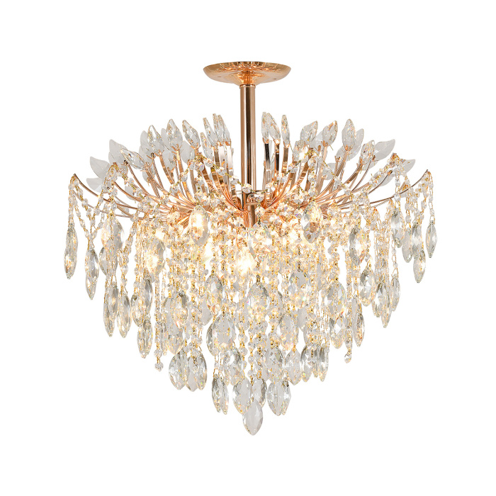 Потолочная люстра на штанге DIMOSARI ESCADA 2104/8P Gold