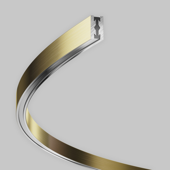 Шинопровод круглый из полукругов Maytoni Busbar trunkings Flarity TRX154-2SR-D1800-BS