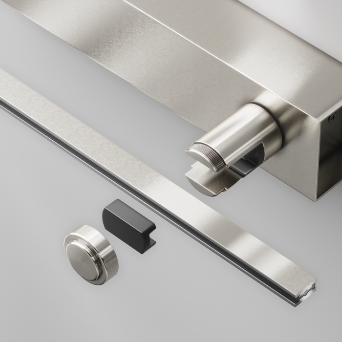 Основание настенное для блока питания с вводом питания Maytoni TRA155CW-BB-PT