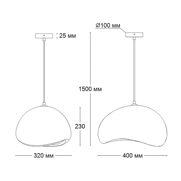 Подвесной светильник Ledron MH-2661