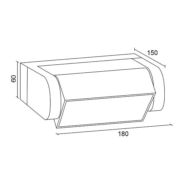 Фасадный светильник Ledron Gris HR60441