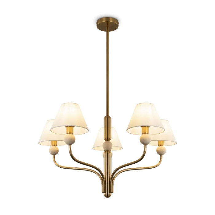 Люстра на штанге Freya Aurelia FR2058PL-05BS