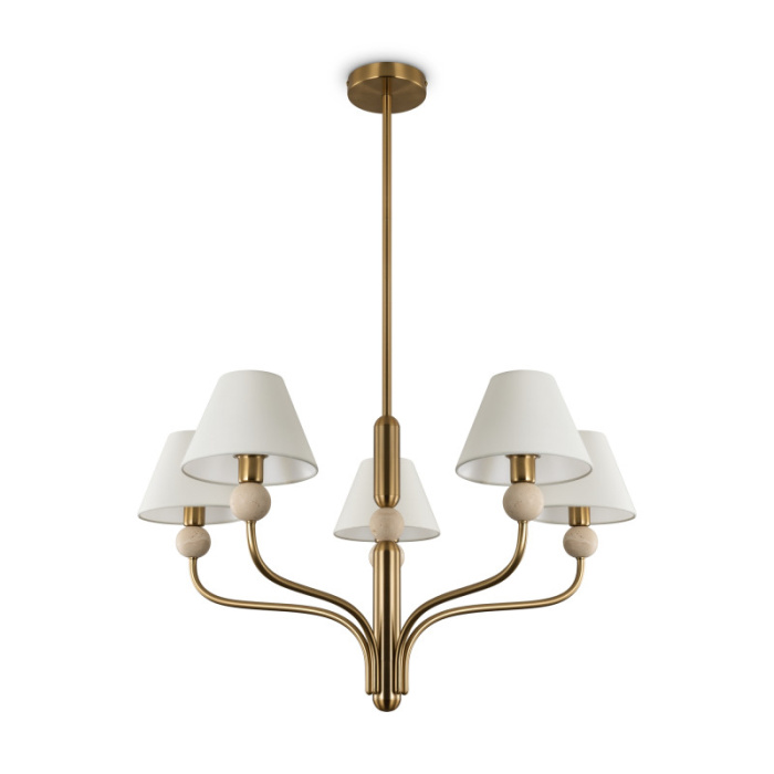 Люстра на штанге Freya Aurelia FR2058PL-05BS