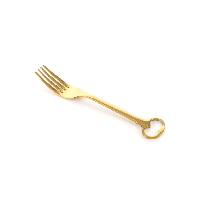 Набор столовых приборов Seletti Keytlery Gold set of 6 7374