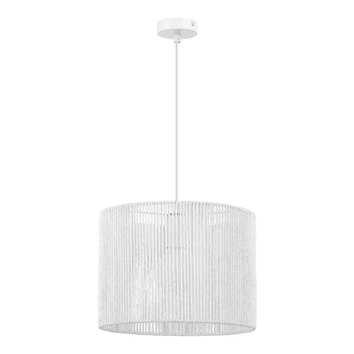 Светильник подвесной белый/белый E27 1*40W SLE6024-503-01