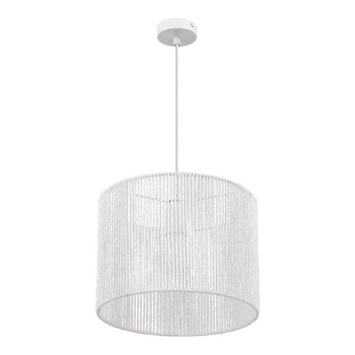 Светильник подвесной белый/белый E27 1*40W SLE6024-503-01