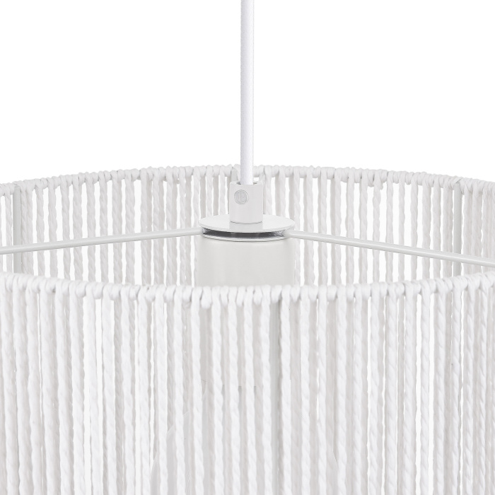 Светильник подвесной белый/белый E27 1*40W SLE6024-503-01