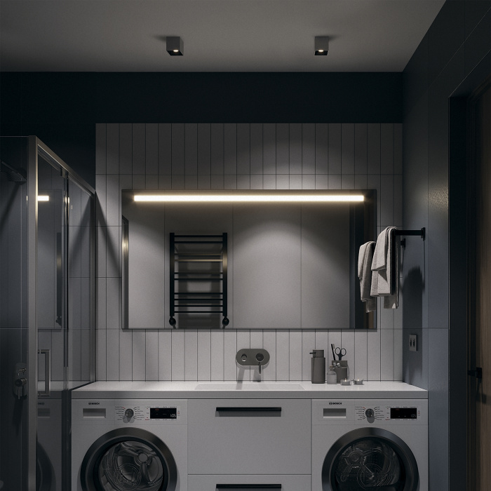 Потолочный светильник Maytoni Slim C015CL-01W