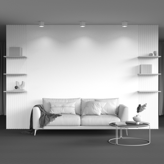 Потолочный светильник Maytoni Slim C015CL-01W