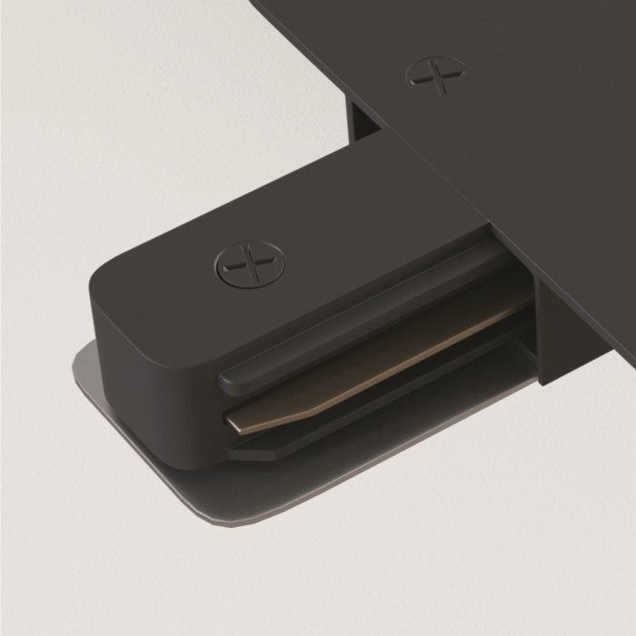 Коннектор L-образный Unity встраиваемый черный Maytoni TRA002CL-11B