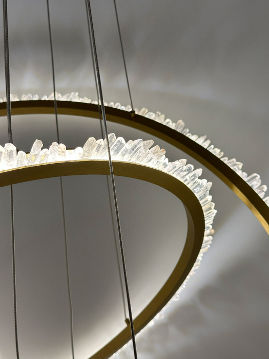 Настенный светильник Delight Collection Quartz Halo MB20020154-1A satin gold