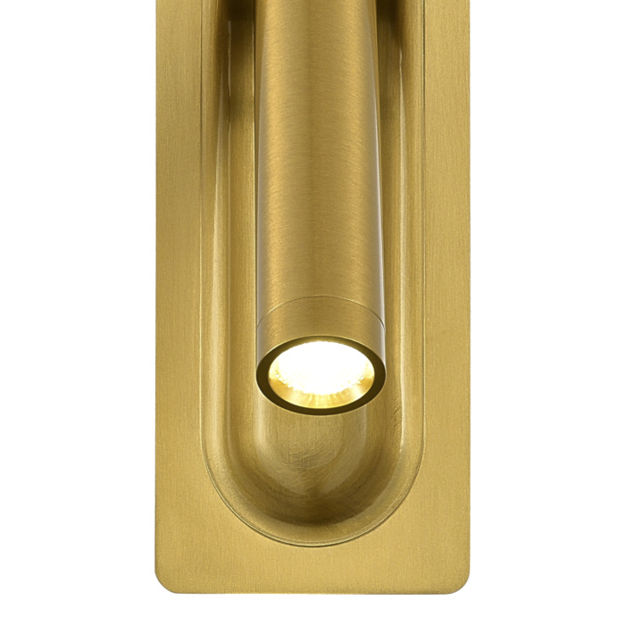 Светильник настенный ST-Luce латунь/латунь LED 1*3W 4000K SL6238.301.01