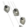 Светильник подвесной ST-Luce Черный/Серо-зеленый E14 5*40W SL1175.403.05
