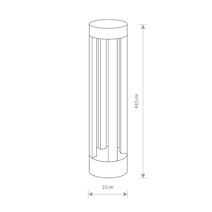 Уличный светодиодный светильник Nowodvorski Tepic Led 9508