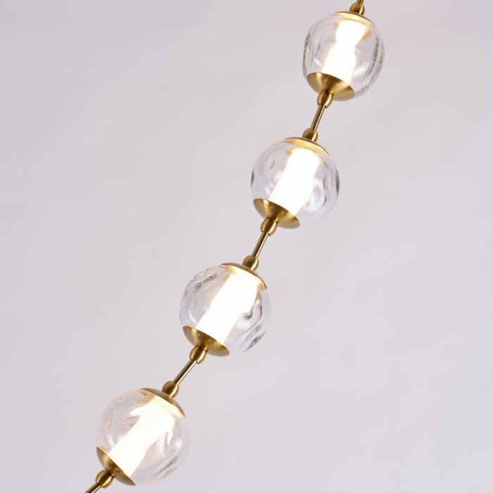 Подвесной светильник Delight Collection OD2437 OD2437A-16 brass/clear