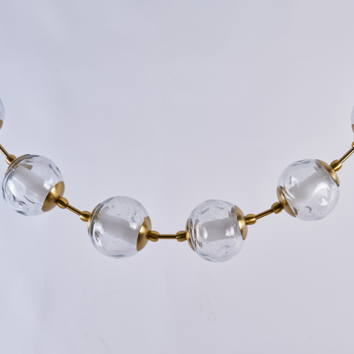 Подвесной светильник Delight Collection OD2437 OD2437A-16 brass/clear