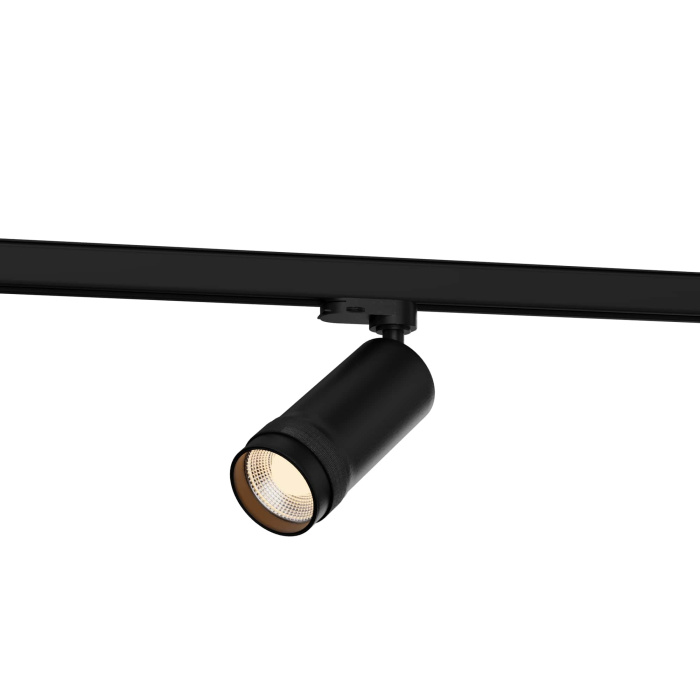Светильник трековый Zoom Черный LED 1*20W 3000K 1 800Lm Ra 10-55° IP20 D65xH145 220V ST691.436.20