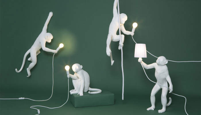Лампа светодиодная Seletti Monkey Lamp R14880