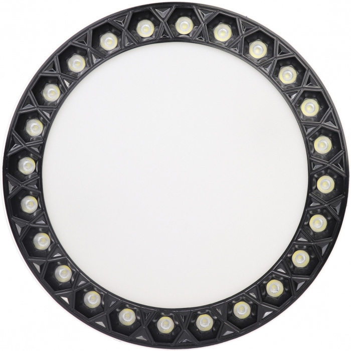 Светильник потолочный iLedex Mercury 5552-36W-D217-3/4K-WH+BK