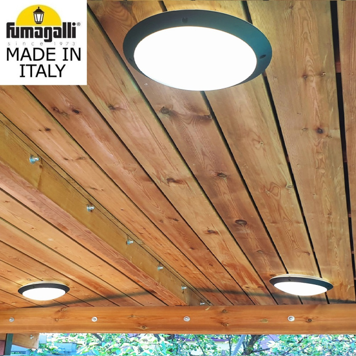 Уличный настенный светильник FUMAGALLI LUCIA BACKLIT 1R3.000.000.AYE27CL1