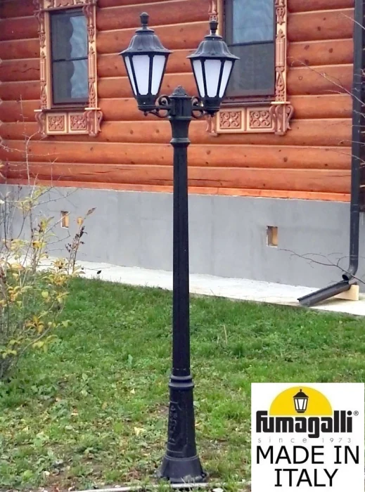 Садово-парковый фонарь FUMAGALLI GIGI BISSO/RUT 2L E26.156.S20.AYF1R