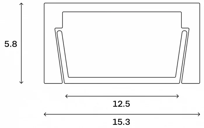 Короб накладной Hesby Lighting Line HSBL_0195