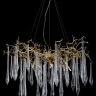 Люстра Crystal Lux REINA SP8 D1000 GOLD PEARL