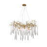 Люстра Crystal Lux REINA SP8 D1000 GOLD PEARL