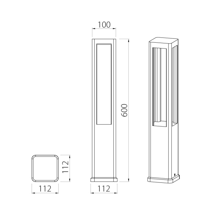 Фонарный столб Natural Concepts Dwell NC-113104-60-SB