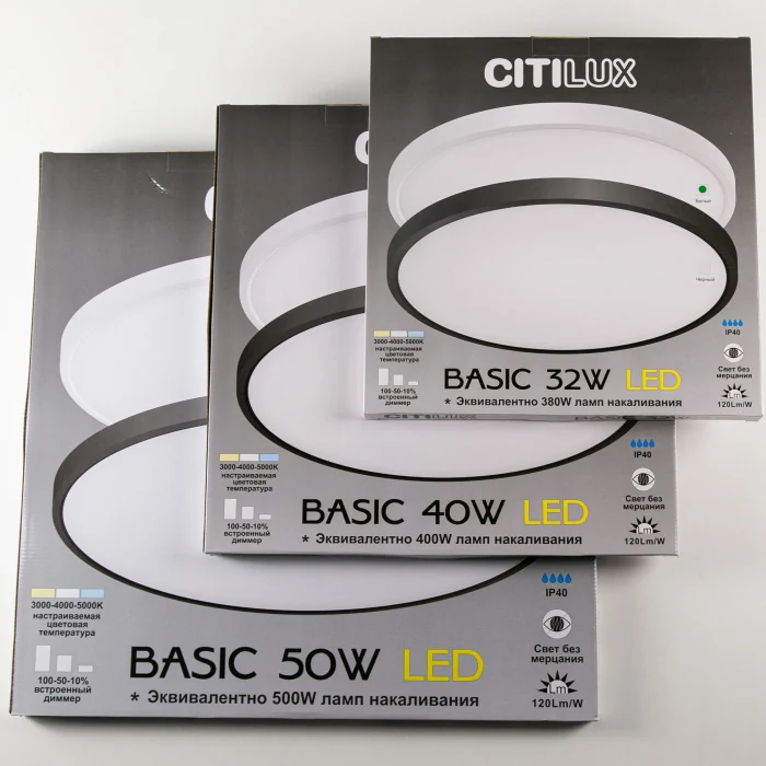 Светильник накладной Citilux Бейсик CL738401V