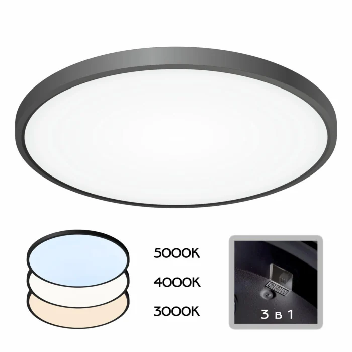 Светильник потолочный Citilux Бейсик CL738401V