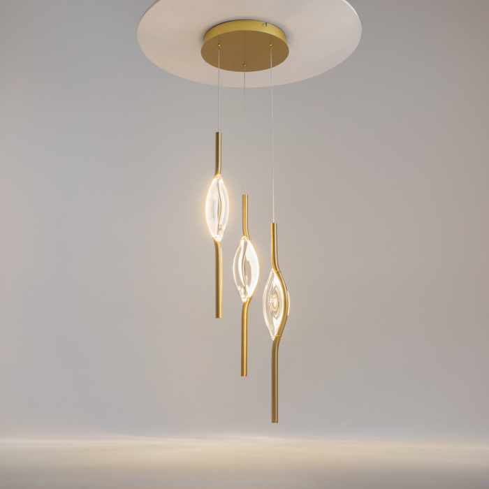 Подвесная люстра Maytoni Foresight MOD347PL-L24BS3K