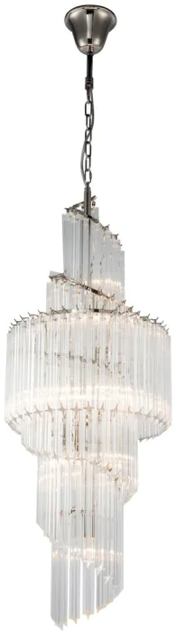 Подвесная люстра iLamp Manhattan 051D-11 Nickel