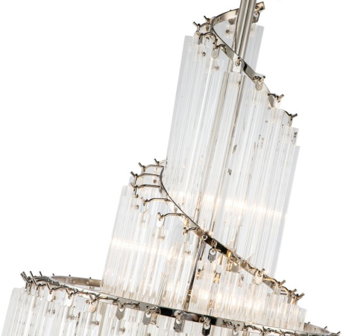 Подвесная люстра iLamp Manhattan 051D-11 Nickel