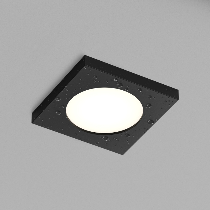 Влагозащищенный светильник Denkirs ENKEL DK3015-BK