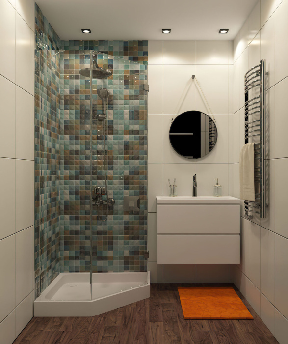 Влагозащищенный светильник Denkirs ENKEL DK3015-BK