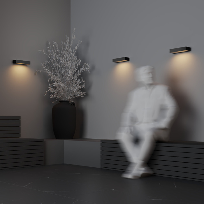 Светильник настенный Maytoni Lot O428WL-L10GF3K