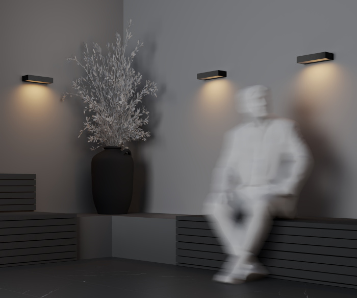 Светильник настенный Maytoni Lot O428WL-L10GF3K