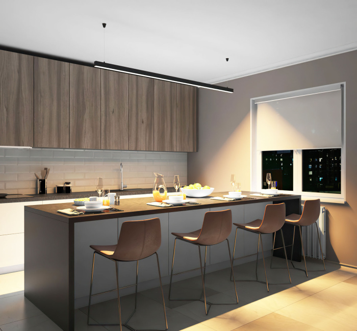 Линейный светильник Denkirs Hals DK9203-BK