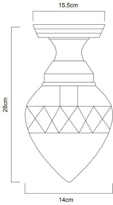 Потолочный светильник Arte Lamp FABERGE A2304PL-1SG
