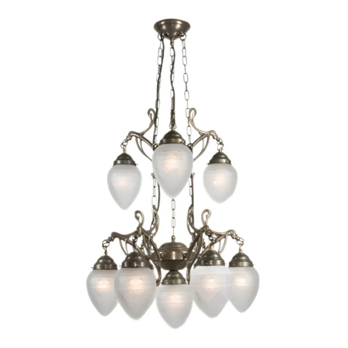 Подвесная люстра Berliner Messinglampen D232-123crB