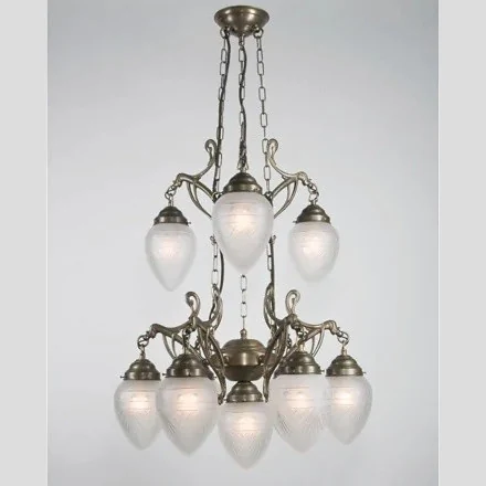 Подвесная люстра Berliner Messinglampen D232-123crB