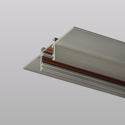 Шинопровод магнитный встраиваемый для ГКЛ Denkirs Shine Hide TR5702-DN