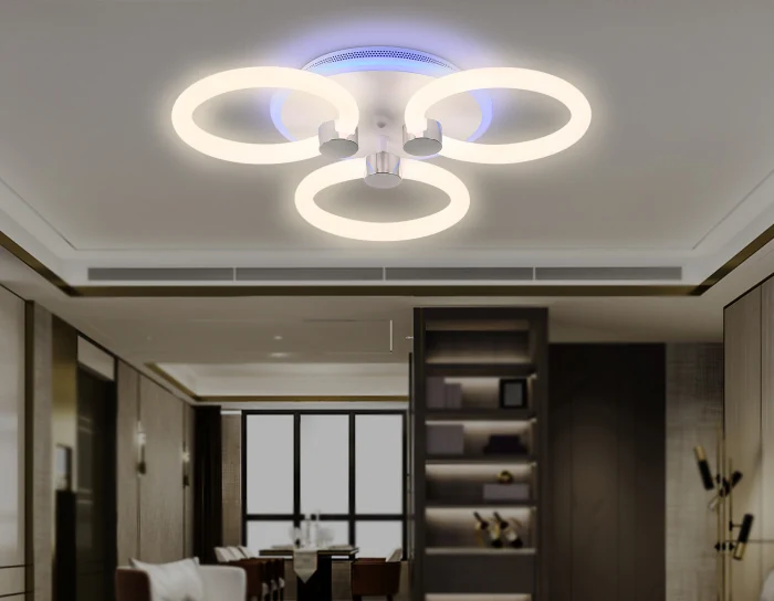 Светодиодный потолочный светильник с подсветкой Ambrella light FA3838