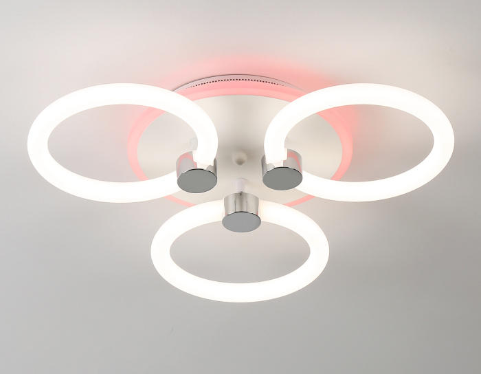 Светодиодный потолочный светильник с подсветкой Ambrella light FA3838