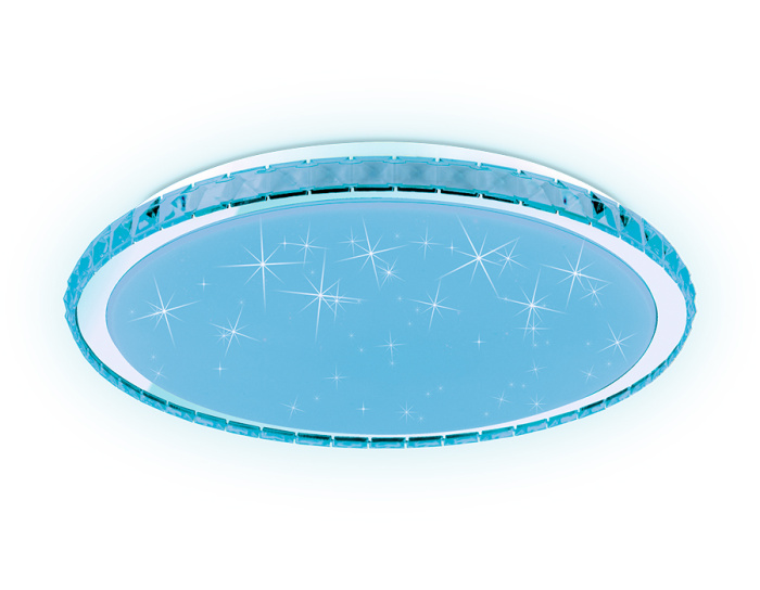 Светодиодный светильник c подсветкой RGB Ambrella light FF501