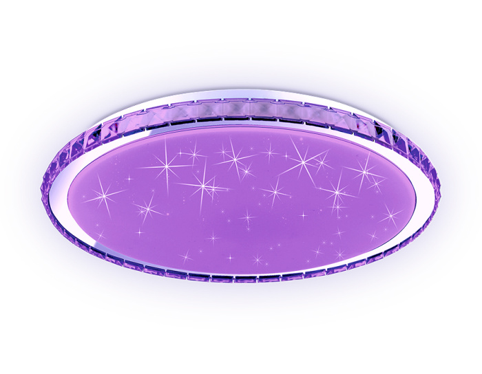 Светодиодный светильник c подсветкой RGB Ambrella light FF501