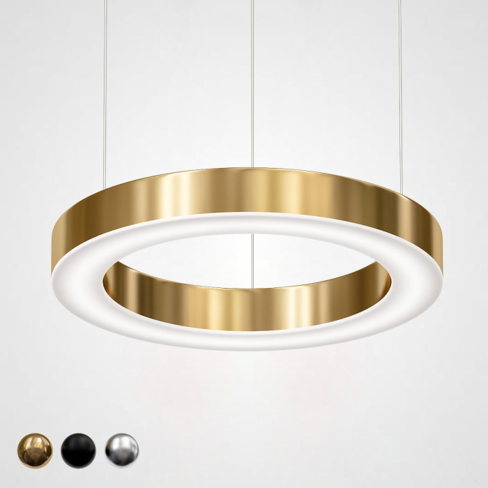 Люстра Light Ring Horizontal D50 Золото ImperiumLoft