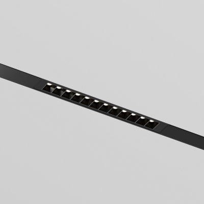 Трековый линейный светильник SIMPLE GRILL DK8201-BK