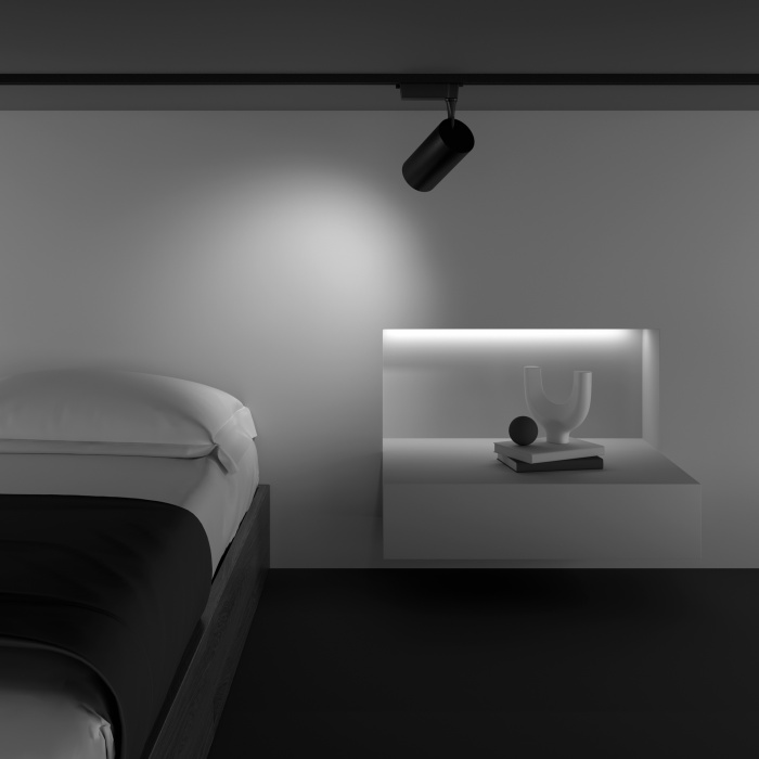 Трековый светильник Maytoni Vuoro TR003-1-36W4K-W-B